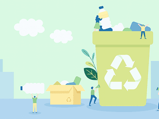 재활용 일러스트